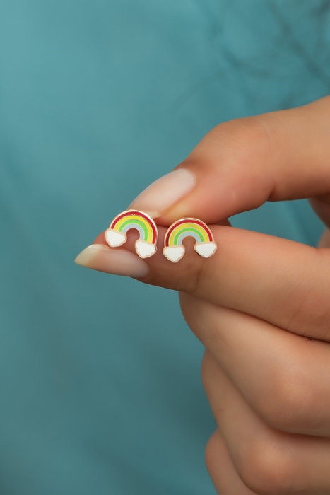 Heliophilia Silver Pendientes de Plata de Ley 925